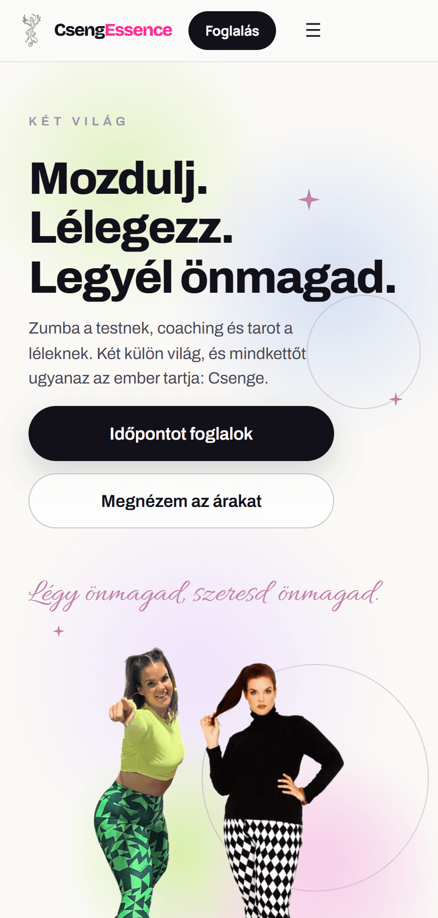 A CsengEssence mobilon